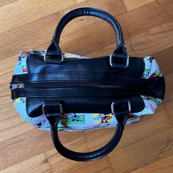 NWOT Disney Parks Minnie and Mickey Retro Comic Print Shoulder Bag - Picture 6 of 10